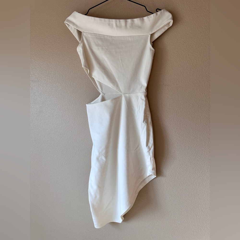 Lovers + Friends White Cutout Dress